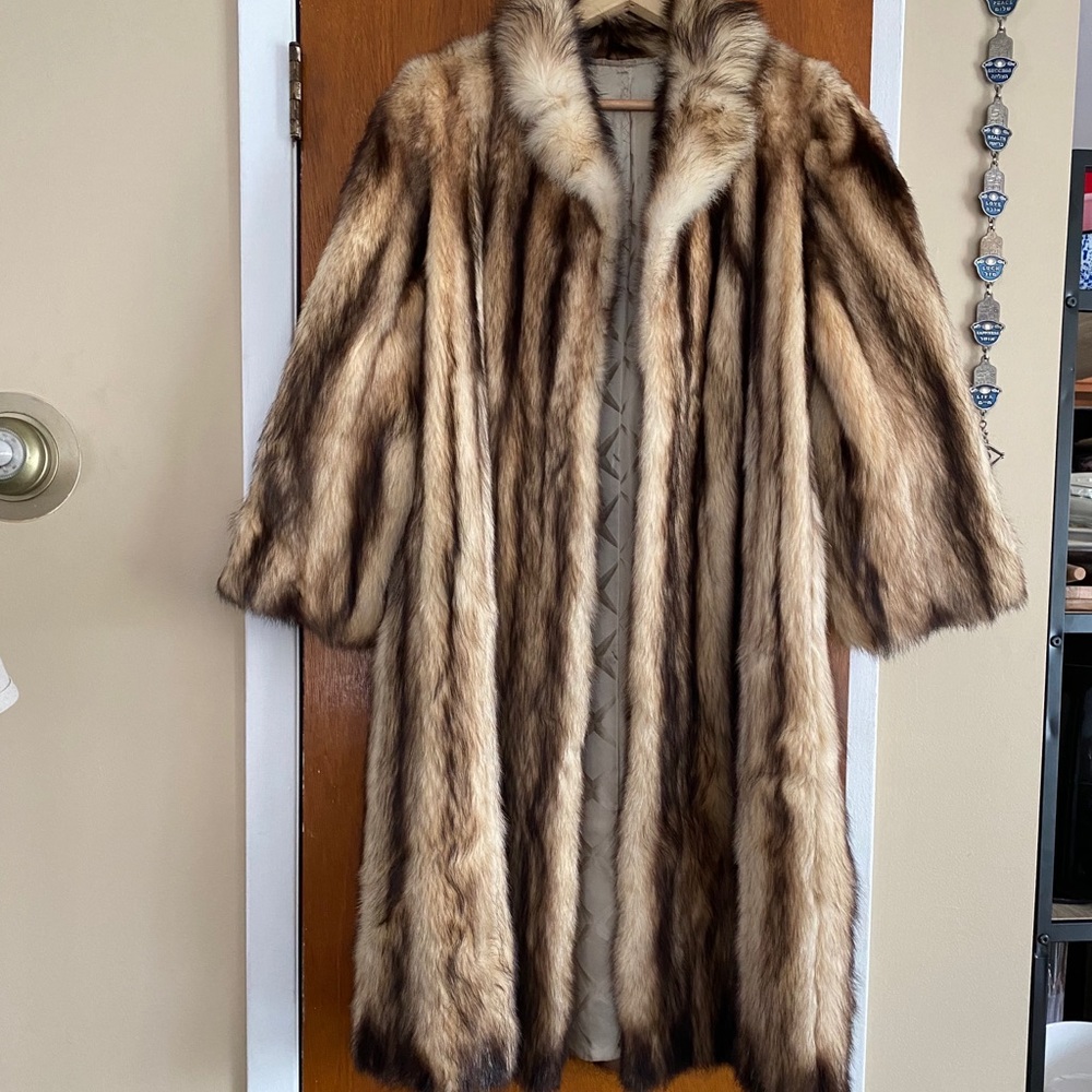 Vintage Long Fur Coat